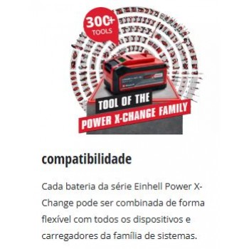 BATERIA + CARREGADOR EINHELL 18 VOLTS